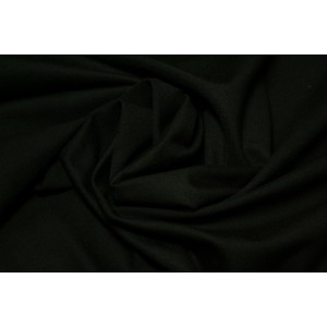10cm Romanitjersey schwarz  380g!  sehr kompakt, dicker, glatt, schwer   (Grundpreis € 20,00/m)